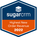 SugarCRM Highest New Order Revenue 2022.png