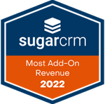 SugarCRM Most Add-On Revenue 2022.png