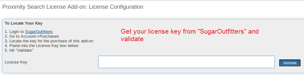 Validate License