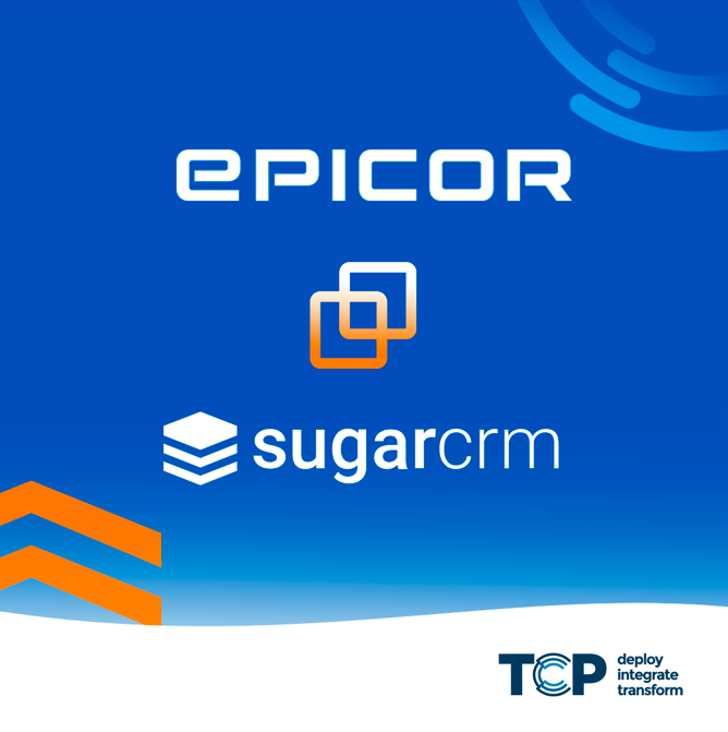 Epicor-SugarCRM Integration by TCP Logo