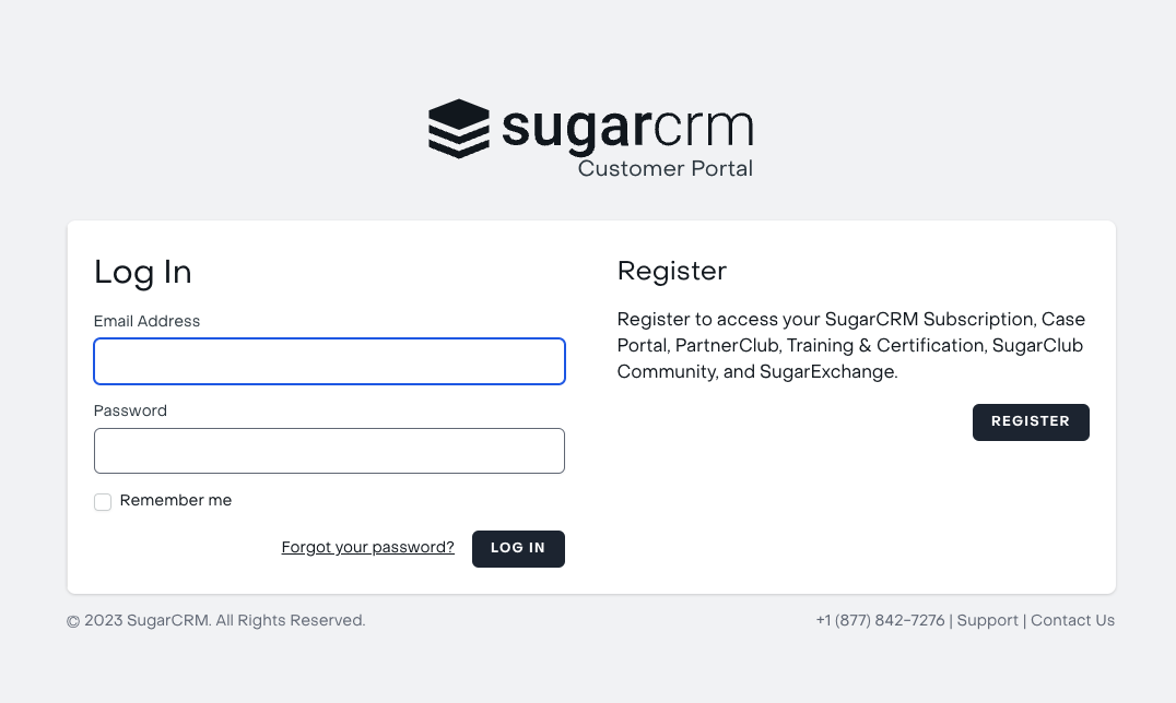 SugarCRM Portal Login.png